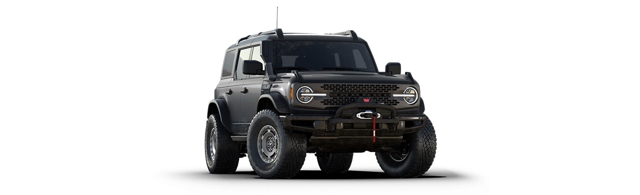 Ford Bronco Everglades 2024, SUV 4x4 equipada para off-road extremo en Color Gris Volcánico