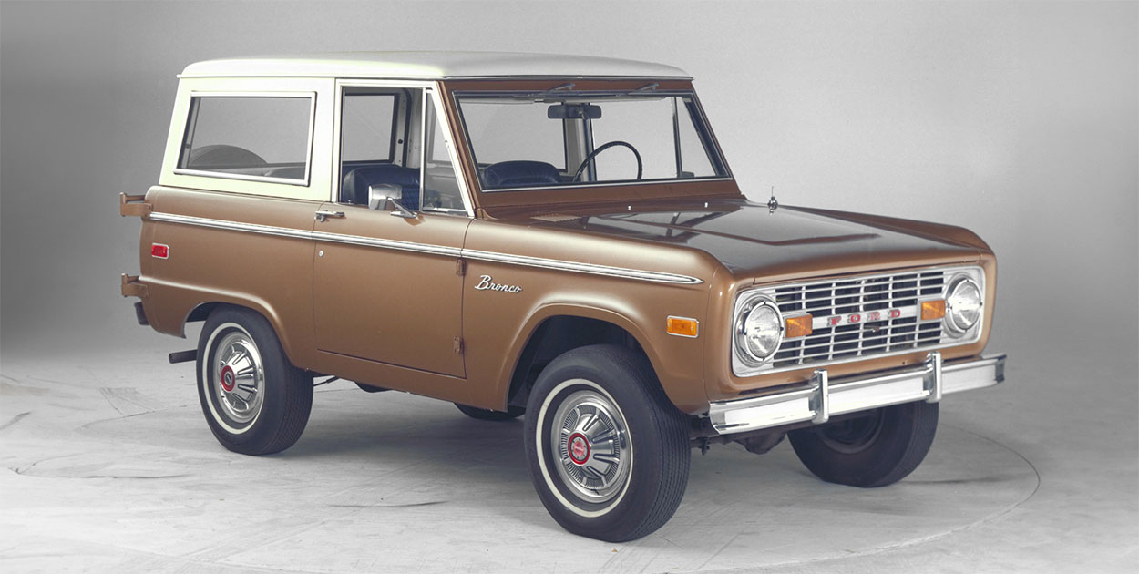Conoce el interior de la primera generación de SUV Todoterreno Ford Bronco