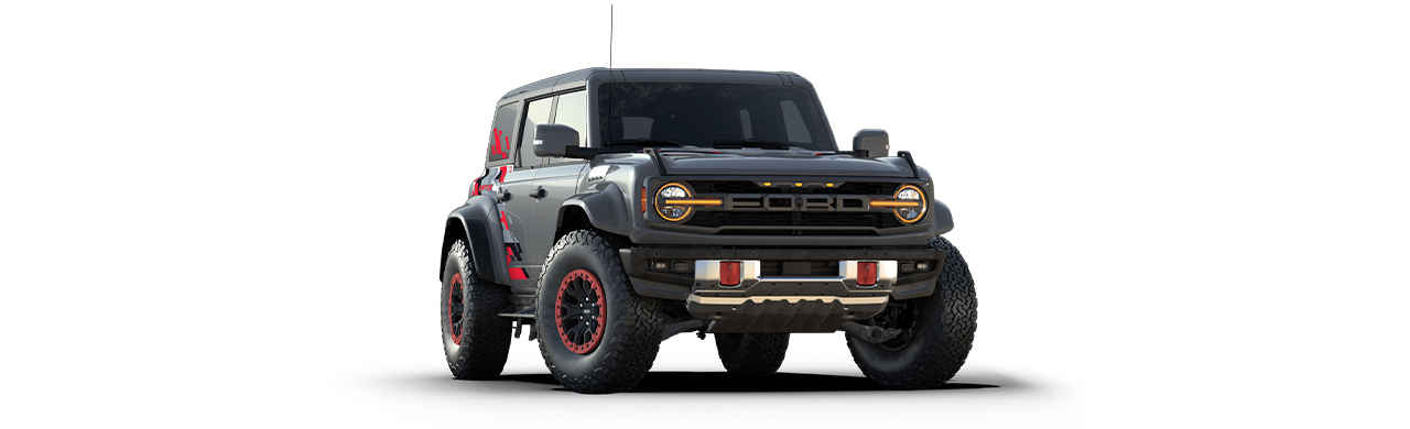 Ford Bronco Raptor Code Orange 2024, Camioneta SUV 4x4 Color Plata Polar