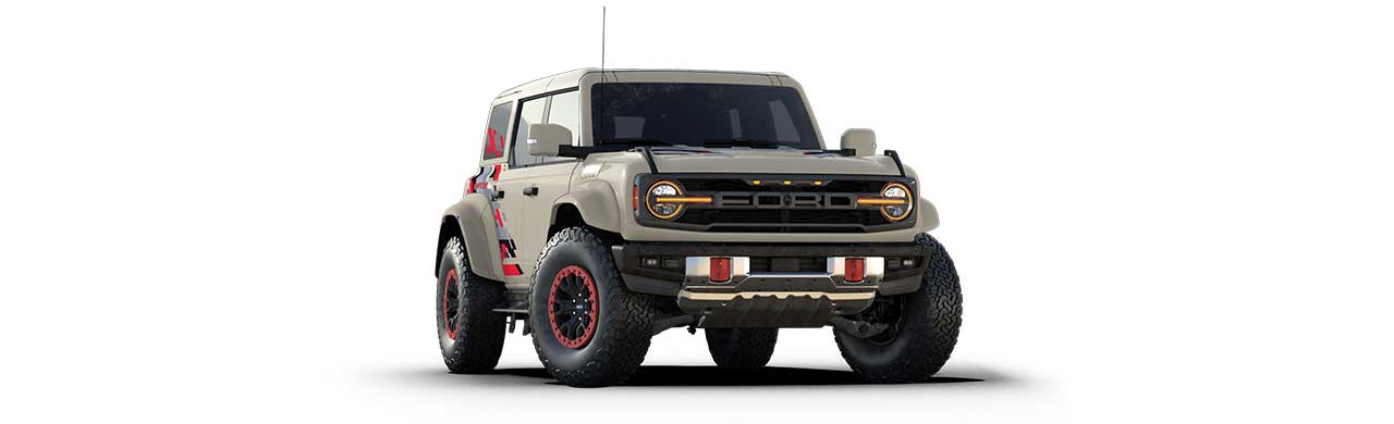 Ford Bronco Raptor 2025, SUV Todoterreno de Gran Capacidad 4x4 Color Arena