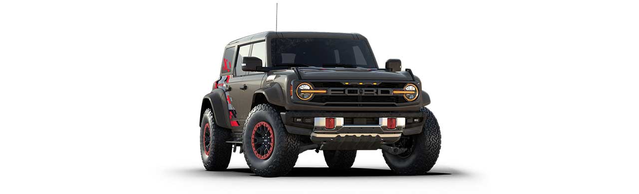 Ford Bronco Raptor 2025, SUV Todoterreno de Gran Capacidad 4x4 Color Verde Pantano