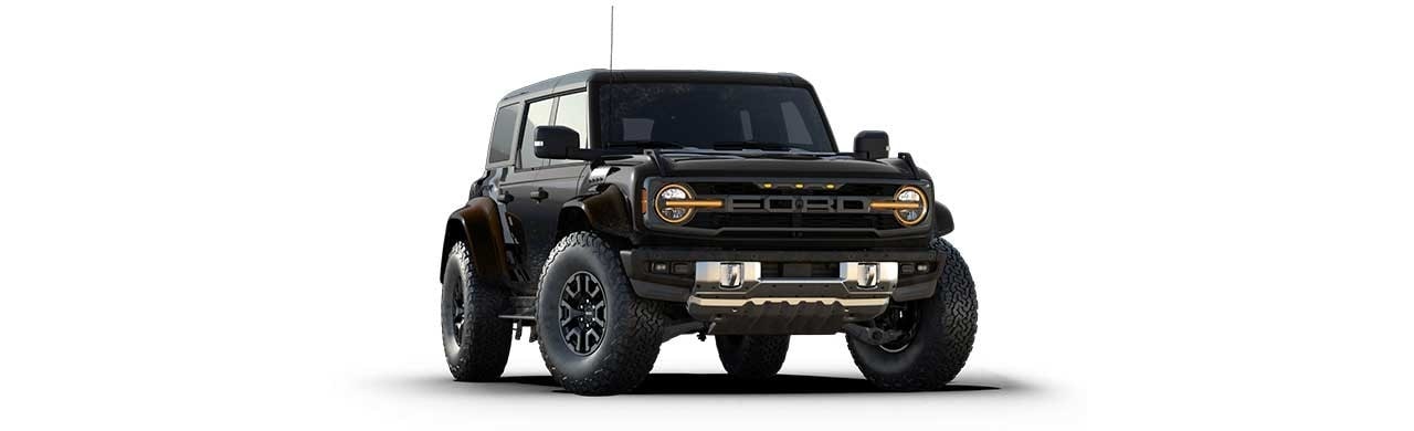 Ford Bronco Raptor 2025, SUV Todoterreno de Gran Capacidad 4x4 Color Negro Basalto