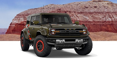 Equipamiento de Camioneta SUV Ford Bronco Raptor 2026 el Vehículo Todoterreno Versión Code Orange