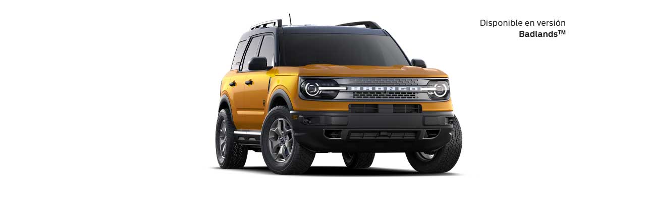 Ford Bronco Sport 2022 Poderoso Vehículo Todoterreno Disponible en Color Naranja Duna