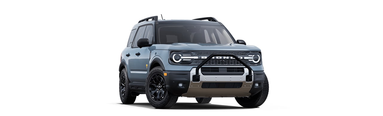 Ford Bronco Sport 2025, SUV Todoterreno de Gran Capacidad 4x4 Color Gris Humo
