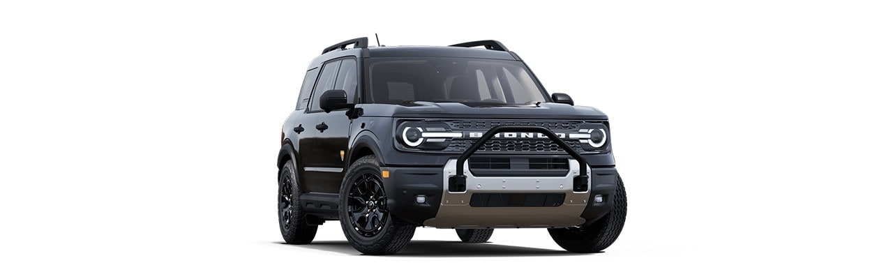 Ford Bronco Sport 2025, SUV Todoterreno de Gran Capacidad 4x4 Color Negro Basalto