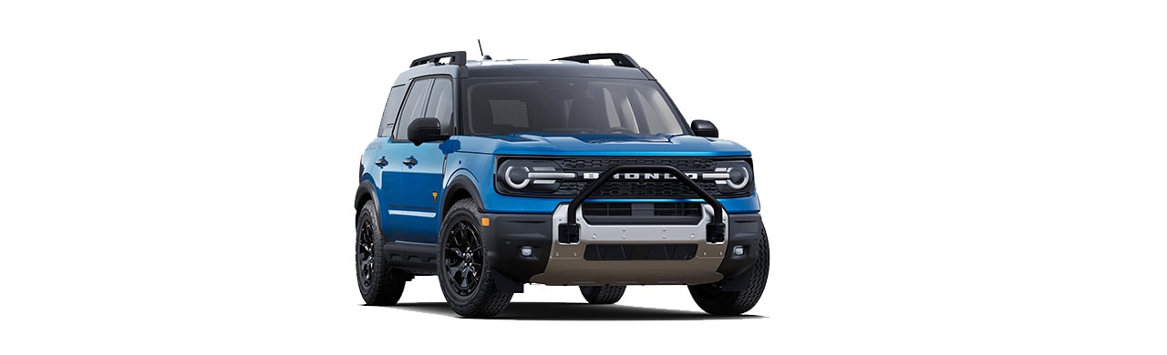Ford Bronco Sport 2026, SUV Todoterreno de Gran Capacidad 4x4 Color Azul Litoral