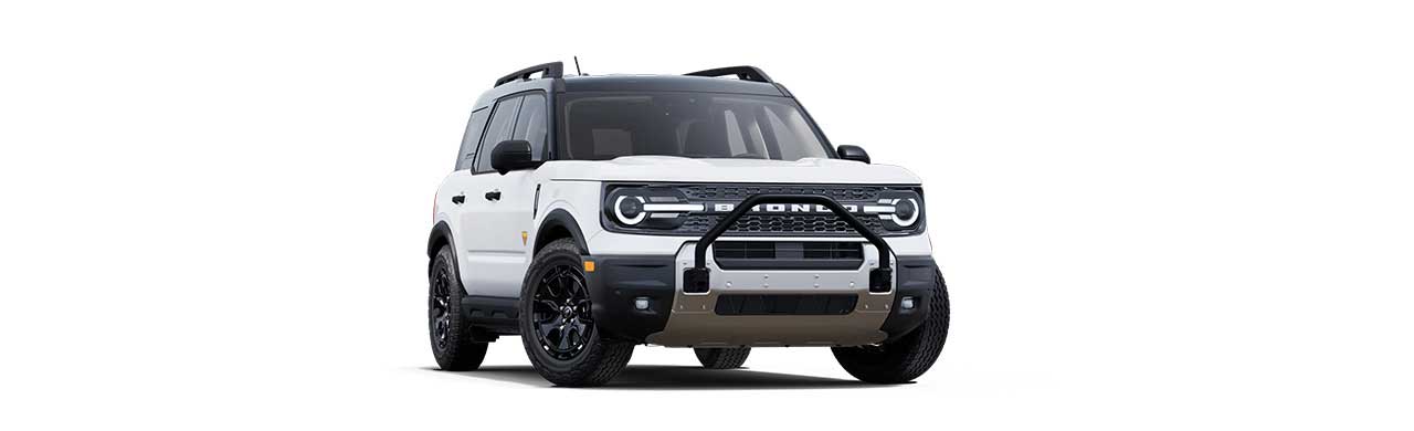 Ford Bronco Sport 2026, SUV Todoterreno de Gran Capacidad 4x4 Color Blanco Tundra