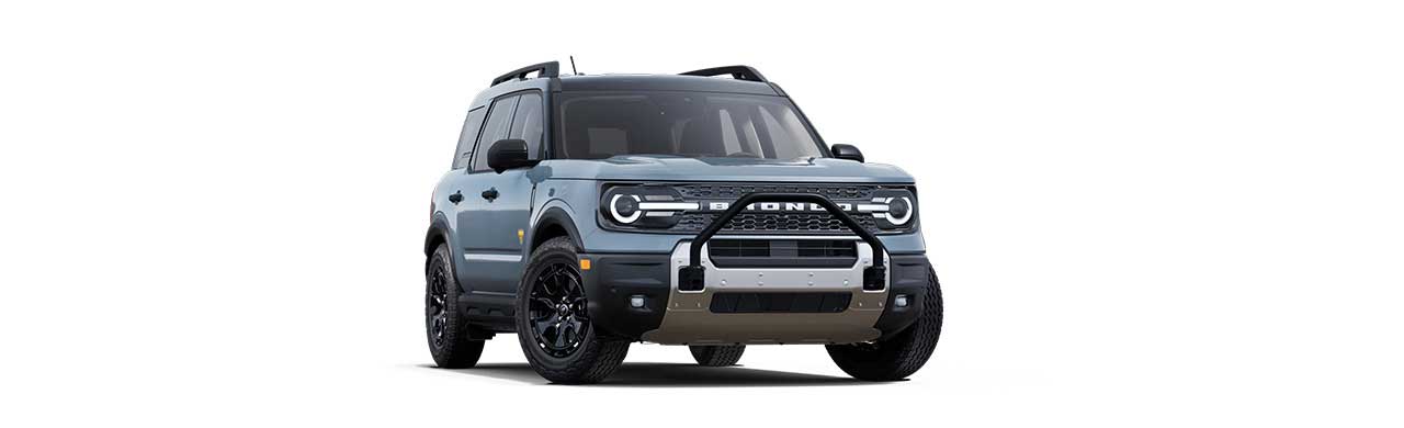 Ford Bronco Sport 2026, SUV Todoterreno de Gran Capacidad 4x4 Color Gris Humo