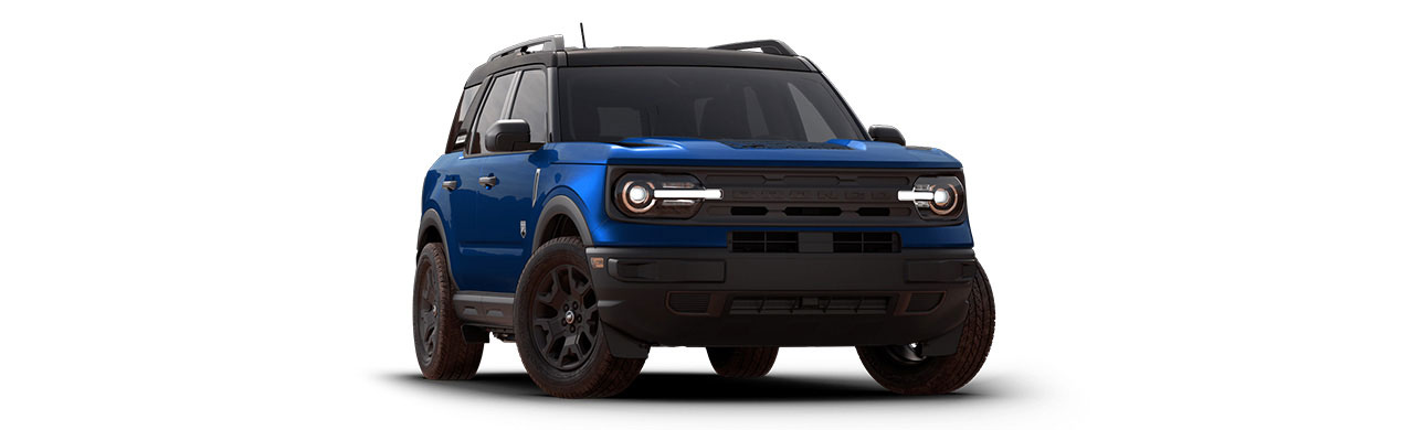 Ford Bronco Sport Black Appearance 2024, SUV Edición Especial color Azul Atlas