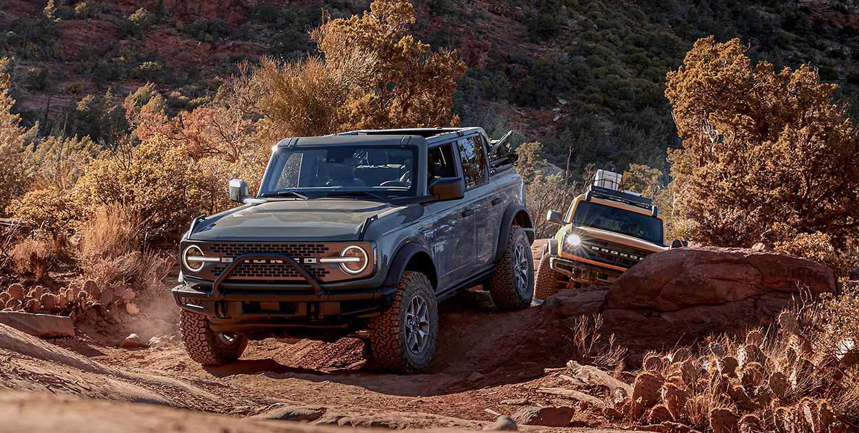 Tecnología Trail Turn Assist te permite controlar tu Ford Bronco 2021 en todos los Terrenos