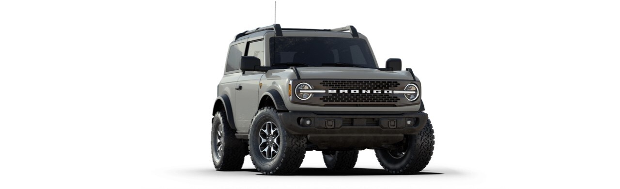 Ford Bronco 2022, el vehículo Todoterreno disponible en color Gris Ártico