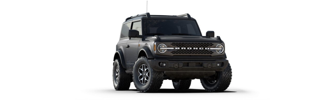 Ford Bronco 2022, el vehículo Todoterreno disponible en color Gris Volcánico