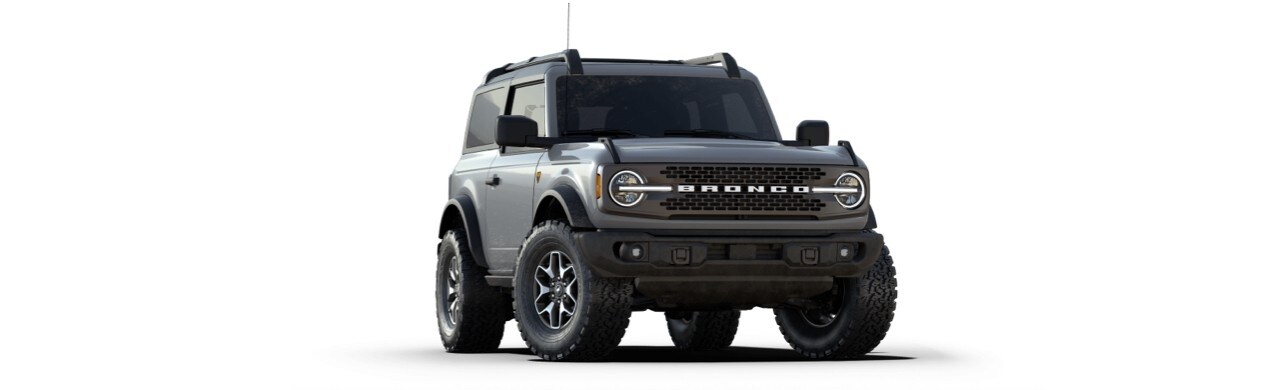 Ford Bronco 2022, el vehículo Todoterreno disponible en color Plata Polar