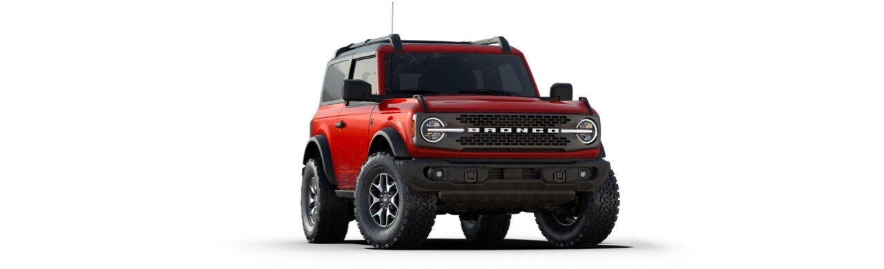 Ford Bronco 2022, el vehículo Todoterreno disponible en color Rojo Terracota