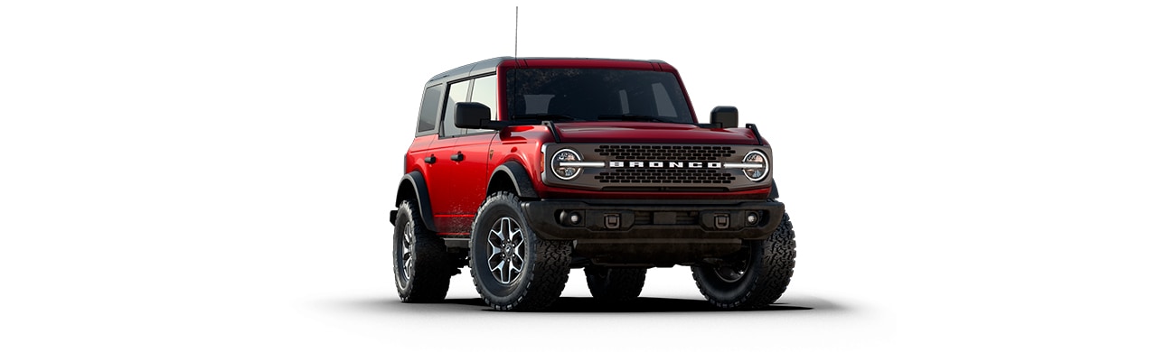Ford Bronco 2025, SUV 4x4 de Gran Capacidad Off-Road Color Rojo Desierto