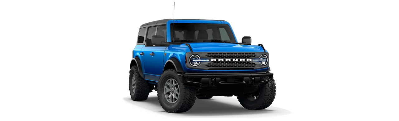 Ford Bronco 2026, SUV 4x4 de Gran Capacidad Off-Road Color Azul Litoral