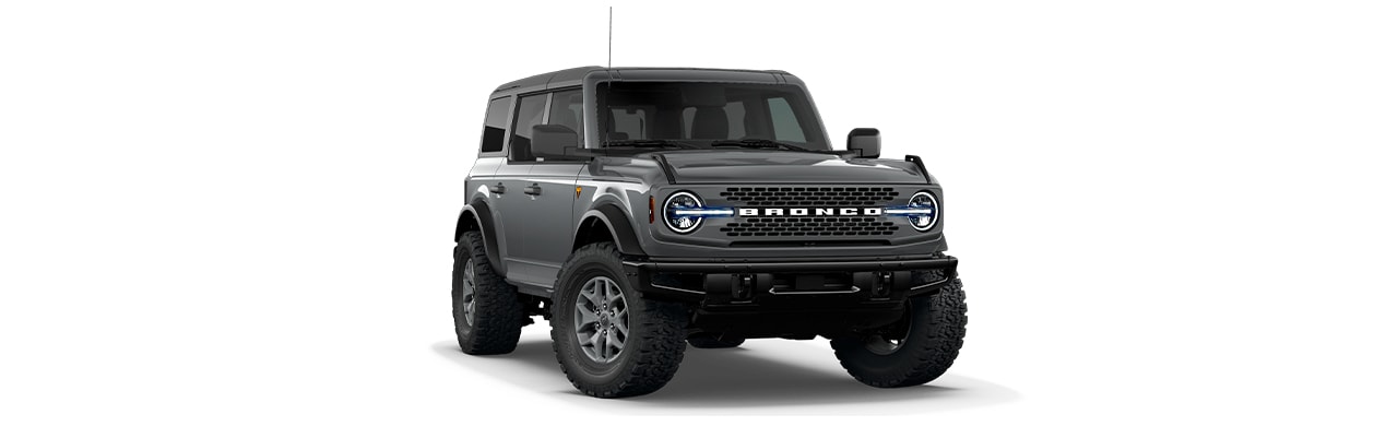 Ford Bronco 2026, SUV 4x4 de Gran Capacidad Off-Road Color Gris Volcánico