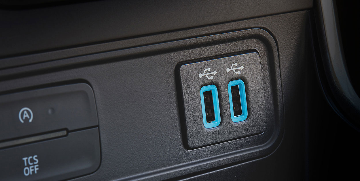 Ford EcoSport Storm 2021 equipa versátiles puertos USB de Carga Inteligente