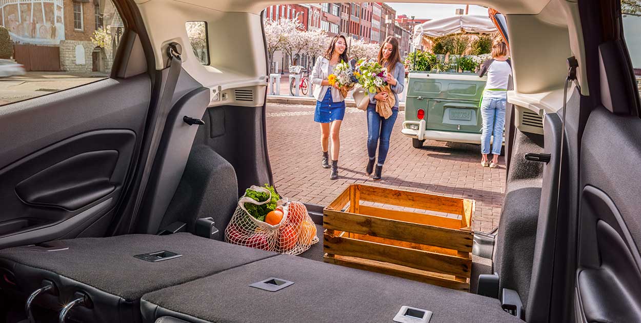 Cajuela configurable según el espacio interior que necesites en Ford EcoSport 2021