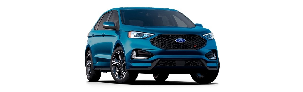 Deportividad de Ford Edge ST 2021 la Camioneta SUV Performance en Color Azul Performance