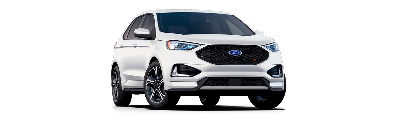 Deportividad de Ford Edge ST 2021 la Camioneta SUV Performance en Color Blanco Metálico