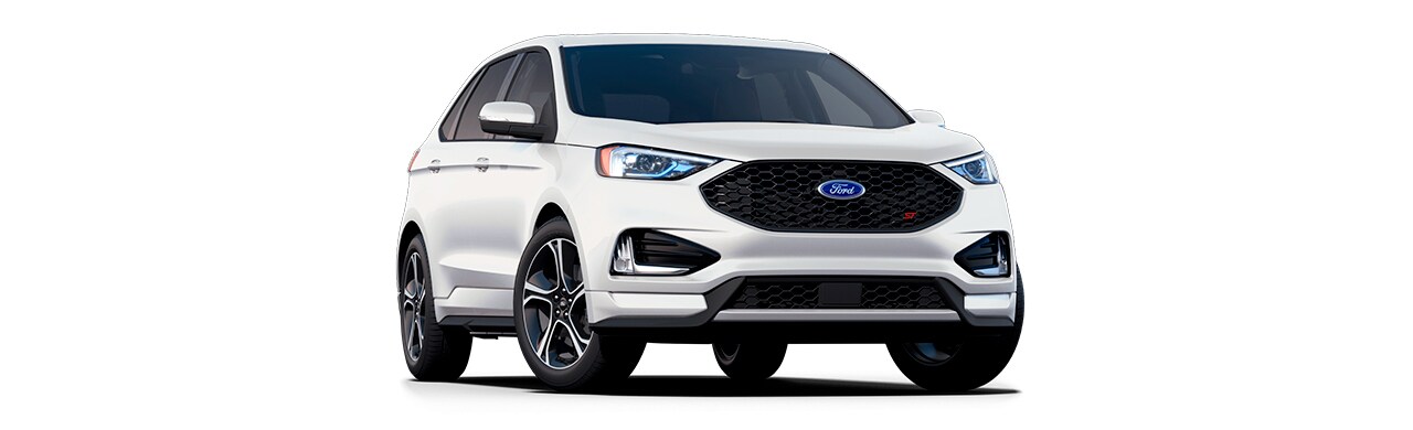 Deportividad de Ford Edge ST 2021 la Camioneta SUV Performance en Color Blanco Metálico