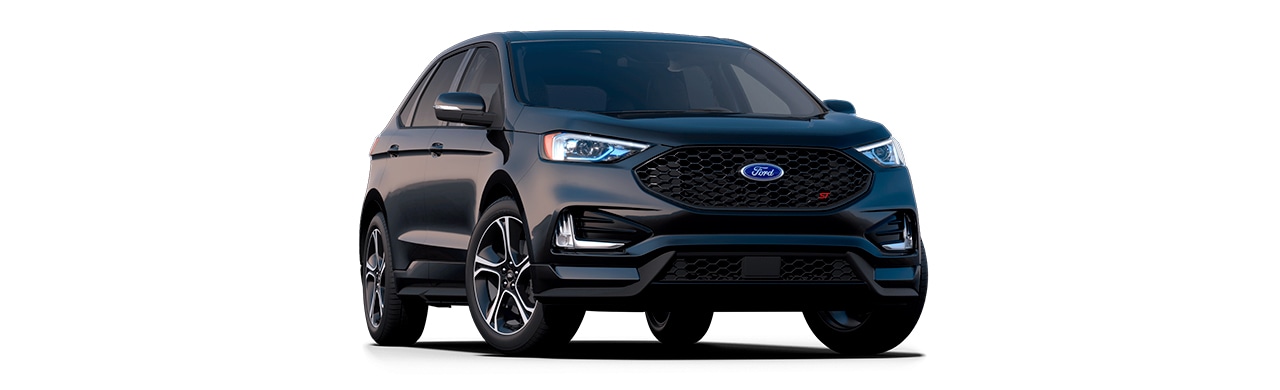 Deportividad de Ford Edge ST 2021 la Camioneta SUV Performance en Color Negro Obsidiana