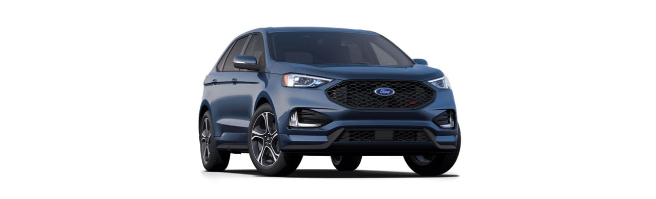 Ford Edge ST 2022, la Camioneta SUV Deportiva de Gran Potencia en Color Azul Cobalto