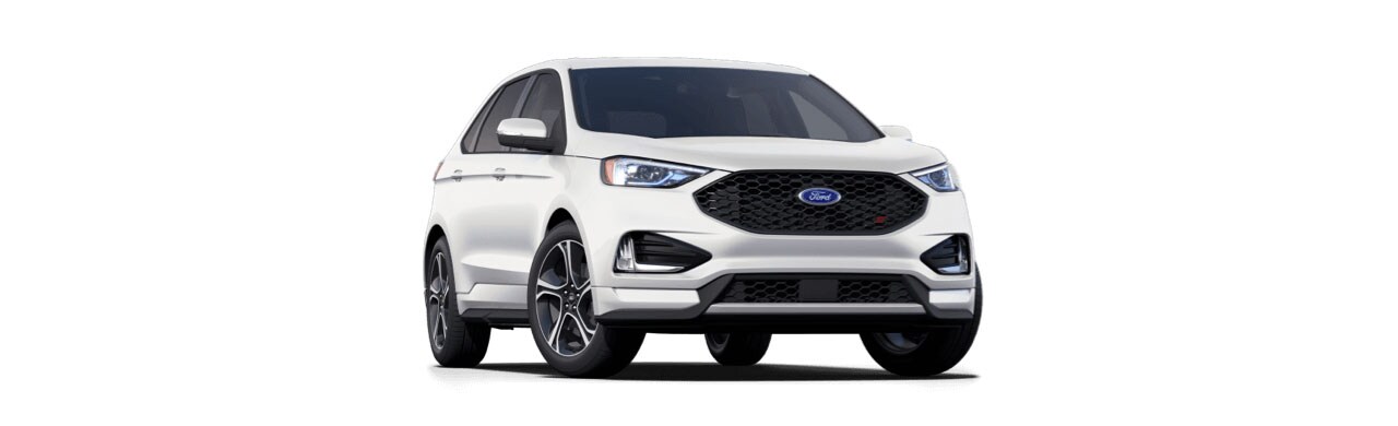 Ford Edge ST 2022, la Camioneta SUV Deportiva de Gran Potencia en Color Blanco Metálico