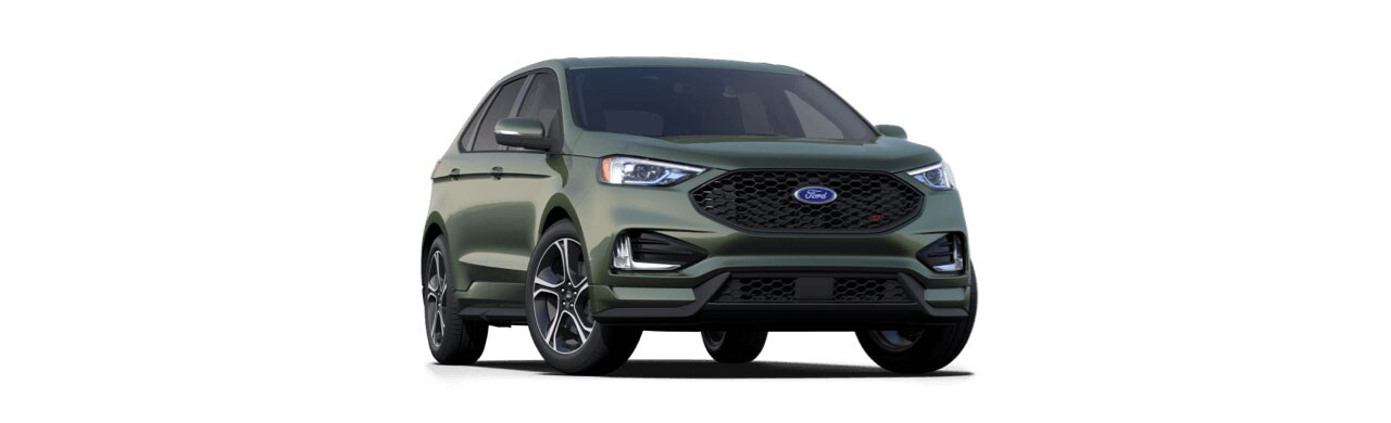 Ford Edge ST 2022, la Camioneta SUV Deportiva de Gran Potencia en Color Verde Enebro