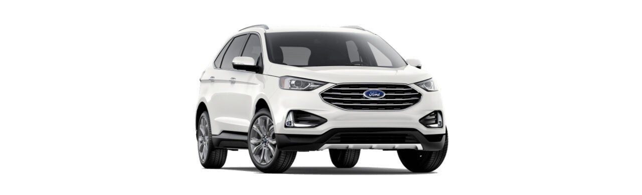 Elegante y Poderosa Camioneta SUV Ford Edge 2022 disponible en color Blanco Metálico