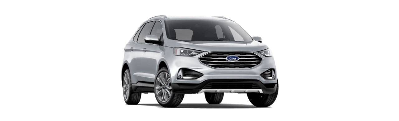 Elegante y Poderosa Camioneta SUV Ford Edge 2022 disponible en color plata