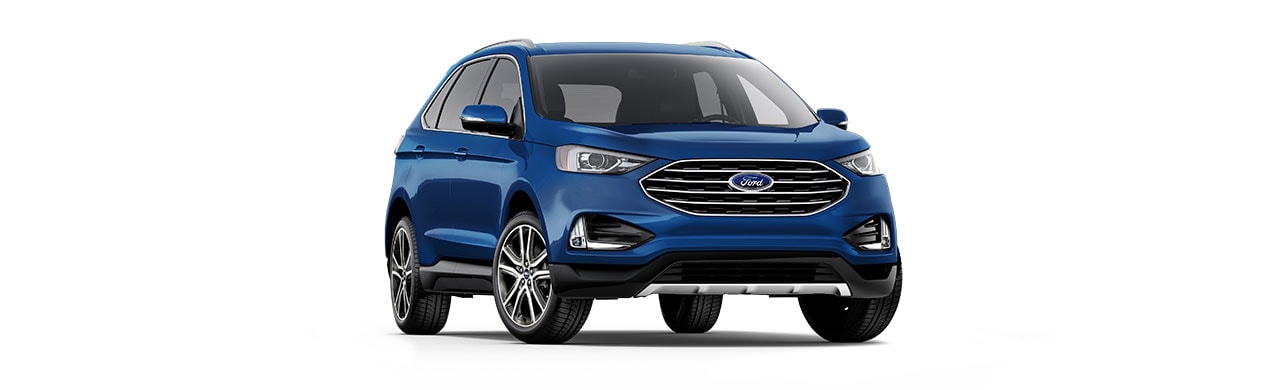 Ford Edge 2024, la Camioneta SUV de gran Tecnología y Confort en color Azul Atlas