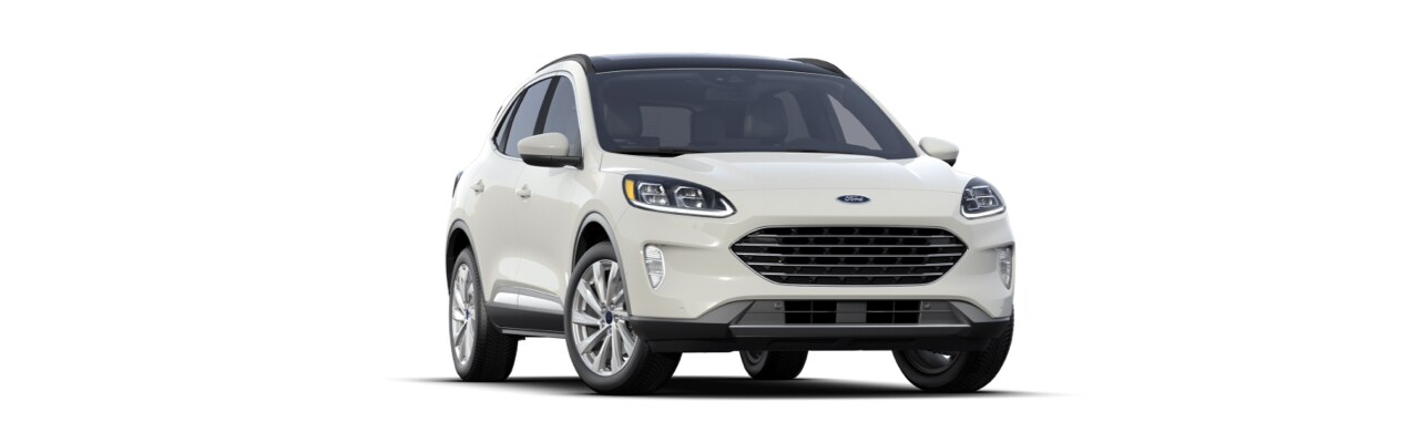 Ford Escape Híbrida 2022, Camioneta SUV Tecnológica Disponible en Color Blanco Metálico