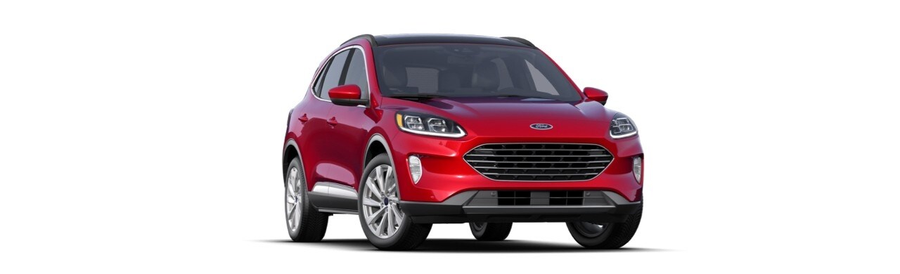 Ford Escape Híbrida 2022, Camioneta SUV Tecnológica Disponible en Color Rojo Cereza