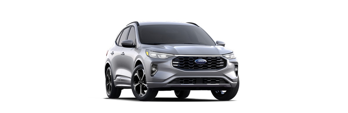 Ford Escape 2023, Nueva Camioneta SUV Híbrida en Color Gris Plata