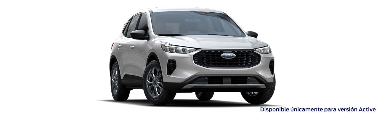 Ford Escape 2024, Nueva Camioneta SUV Híbrida en Color Blanco Oxford