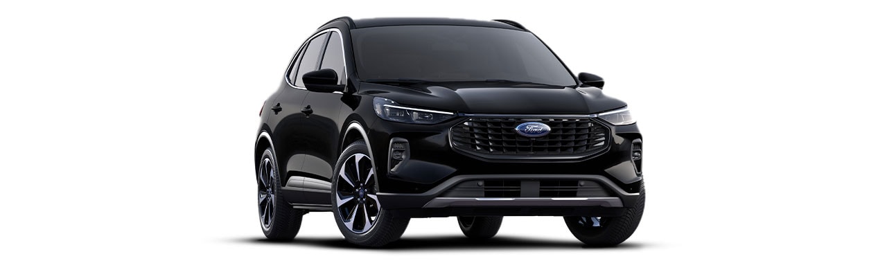 Ford Escape 2024, Nueva Camioneta SUV Híbrida en Color Negro Obsidiana