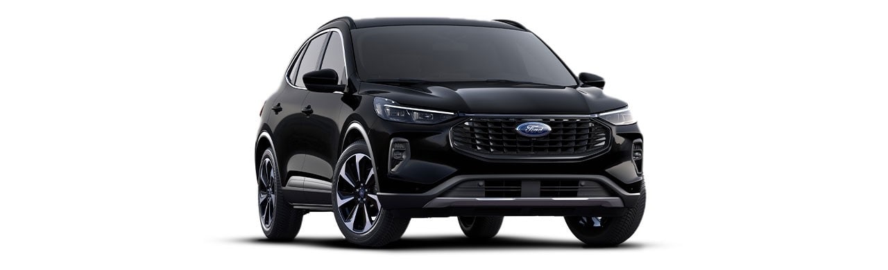 Ford Escape 2024, Nueva Camioneta SUV Híbrida en Color Negro Obsidiana