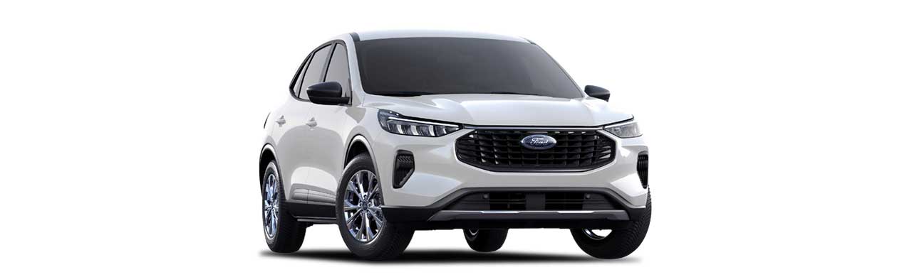 Ford Escape 2025, Nueva Camioneta SUV Híbrida en Color Blanco Oxford