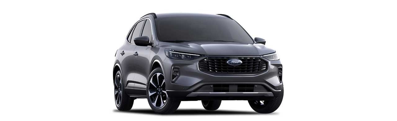Ford Escape 2025, Nueva Camioneta SUV Híbrida en Color Gris Carbono