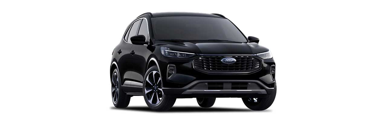 Ford Escape 2025, Nueva Camioneta SUV Híbrida en Color Negro Obsidiana