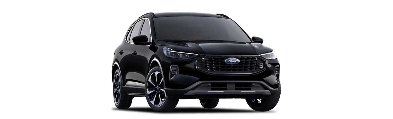 Ford Escape 2025, Nueva Camioneta SUV Híbrida en Color Negro Obsidiana