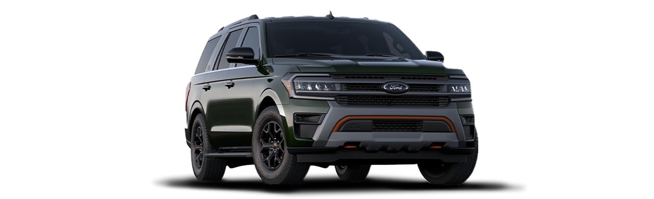 Camioneta SUV Ford Expedition Timberline de Gran Potencia 4x4 y Tecnología en Color Verde Enebro