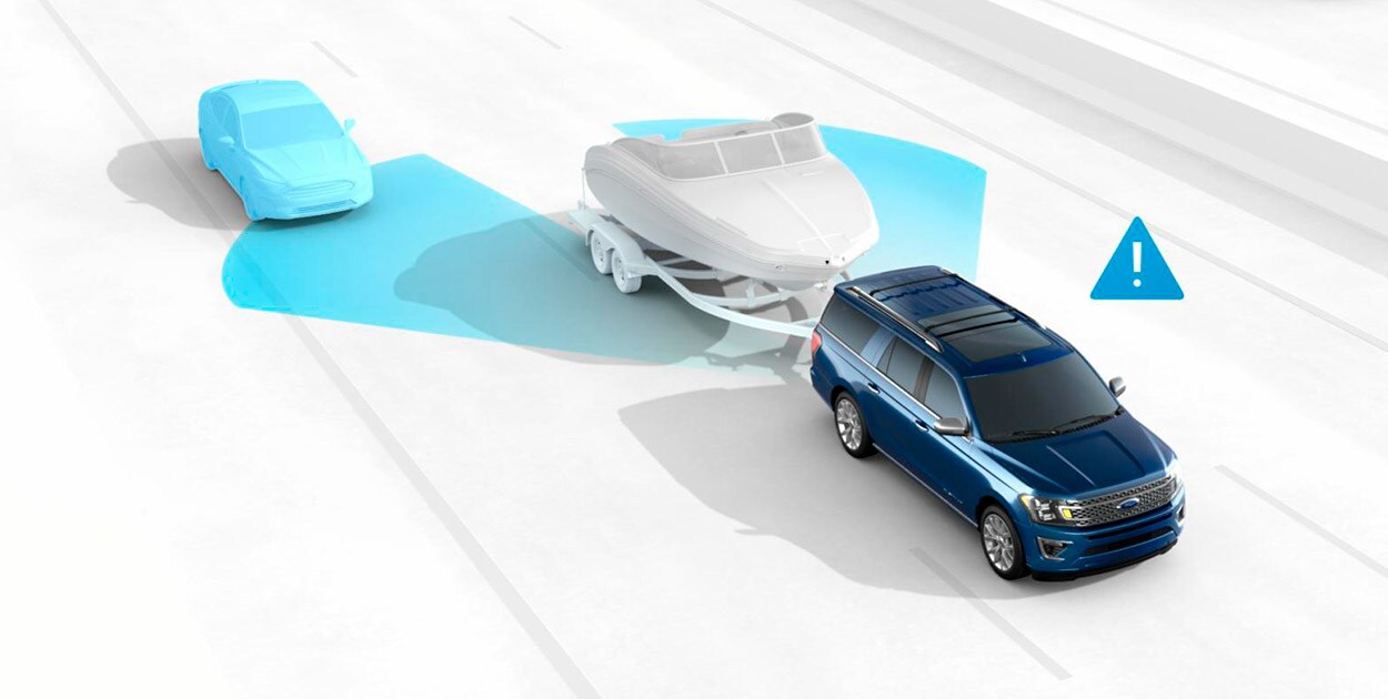 Arrastra un remolque con tu SUV Ford Expedition 2021 equipada con Tecnologías de Seguridad