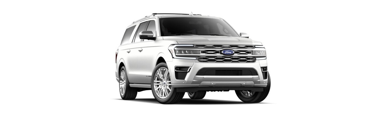Camioneta SUV Familiar Ford Expedition 2022 para 8 Pasajeros Color Blanco Metálico