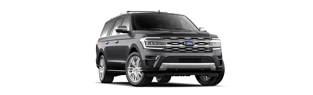 Camioneta SUV Familiar Ford Expedition 2022 para 8 Pasajeros Color Gris Magneto