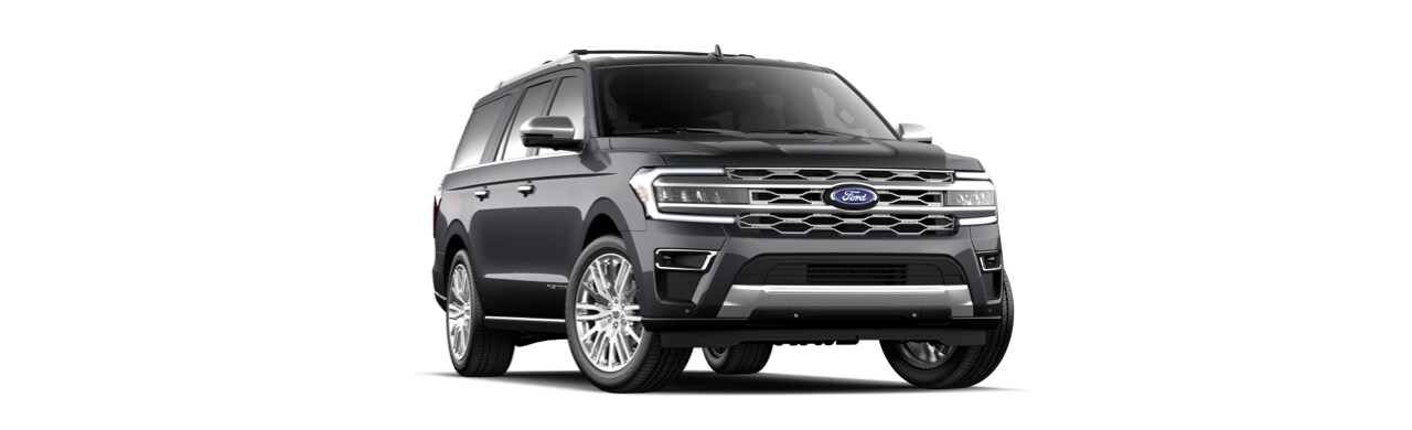 Camioneta SUV Familiar Ford Expedition 2022 para 8 Pasajeros Color Gris Magneto