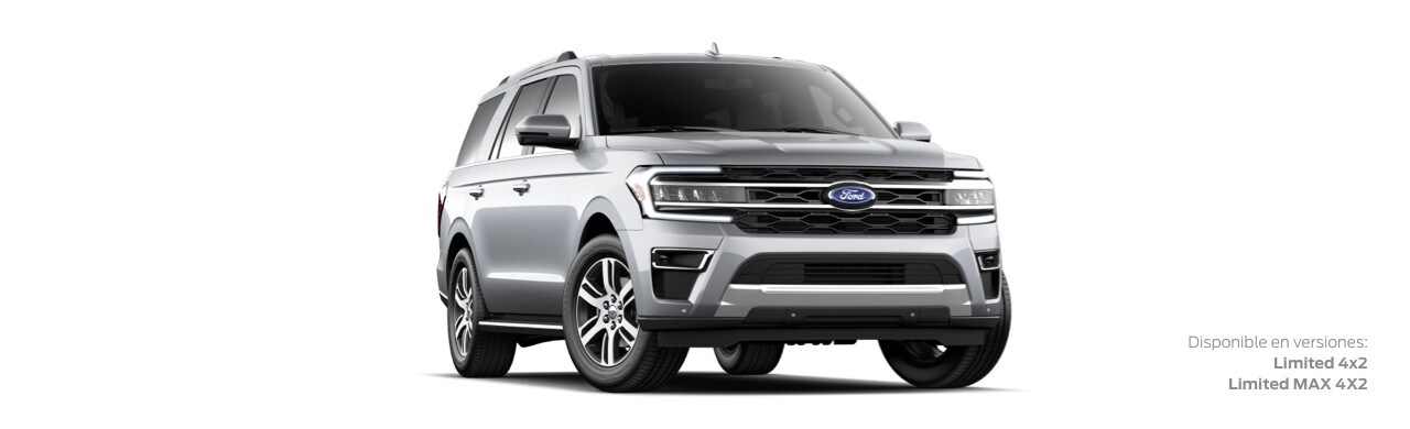 Camioneta SUV Familiar Ford Expedition 2022 para 8 Pasajeros Color Plata